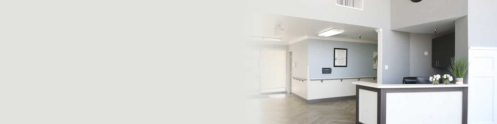 The lobby at Hanford