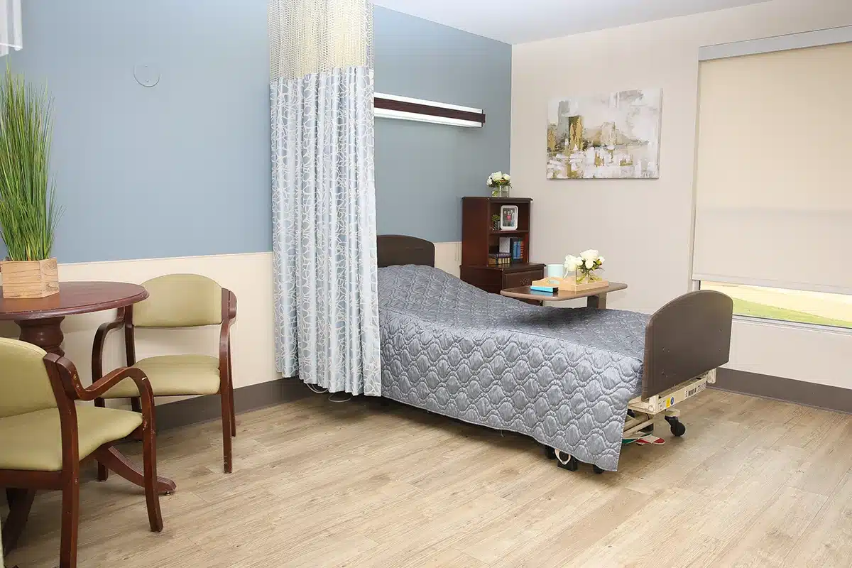 A private room at Hanford Post Acute
